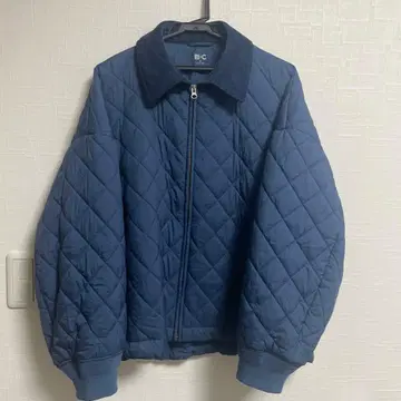 유니클로C 퍼프 테크 블루종 XL 블루