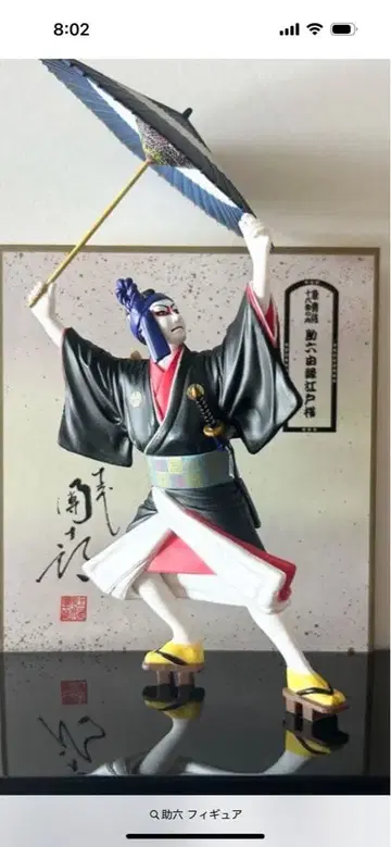 스케로쿠 피규어 우산 포함