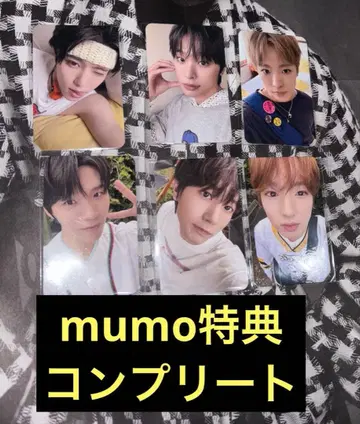 NCT WISH color mumo 혜택 트레이딩 카드 컴플리트