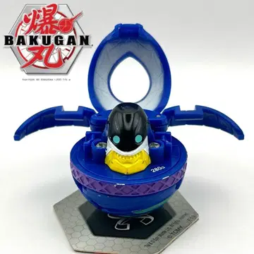 바쿠간 BAKUGAN 더블 헤드 물 속성 게이트 카드 폭코어 없음 폭테크