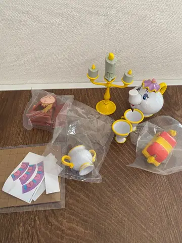 미녀와 야수 가챠 컴플리트 디즈니 피규어