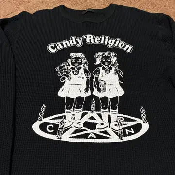 캔디 스트리퍼 와플론 T 블랙