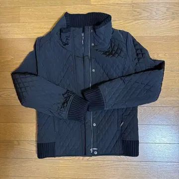 익명 배송 INDIVI 블랙 퀼팅 자켓 패딩 자켓 38