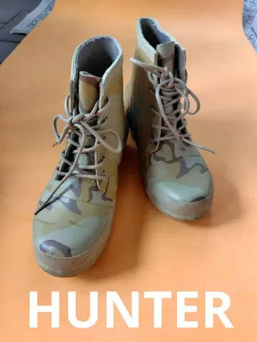 헌터 레이스업 숏부츠 uk5
