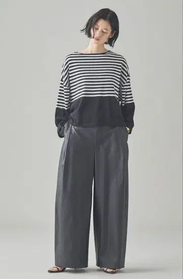 캘런솔로지 빈티지 인조 가죽 팬츠