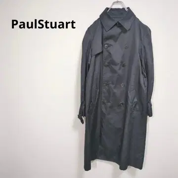 폴 스튜어트 [6] 트렌치코트 롱 안감 있음 실크 면