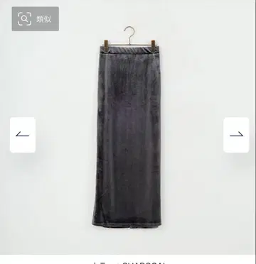 USINE 벨로아 타이트 스커트 블랙 유진 상품번호: IN2-SK