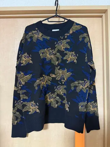 DRIES VAN NOTEN 18-19AW 자카드 니트 자수