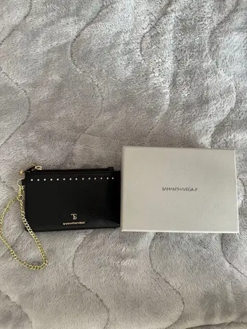 SAMANTHAVEGA 블랙 가죽 지갑