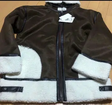 [택 포함 새상품] 보아 블루종 보아 코트 페이크 문 아우터 코트