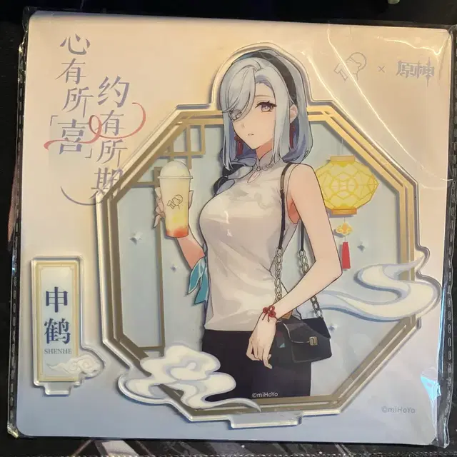 원신 희차 콜라보 신학 아크릴 스탠드 판매합니다.