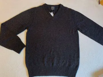 Calvin Klein 다크 그레이 V넥 스웨터 M