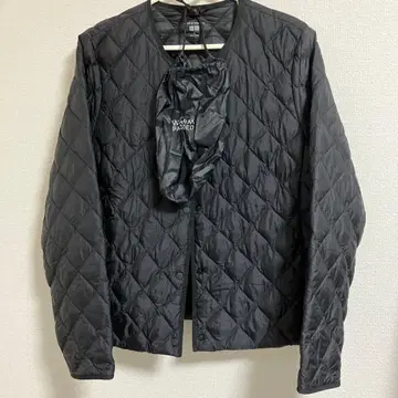 UNIQLO 퍼프테크 네이비 다운 자켓