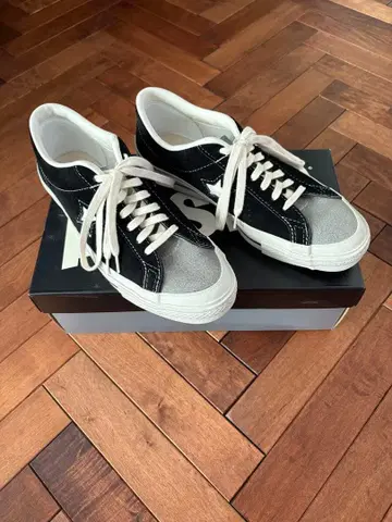 ONE STAR J VTG SUEDE SOMA BLK/GRY