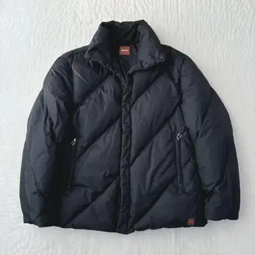 [ 새상품급 ] 휴고보스 HUGO BOSS 다운 자켓 코트 블랙