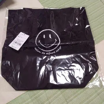 미개봉 미사용 SALON DE ALFURD 스마일 에코 토트백 블랙