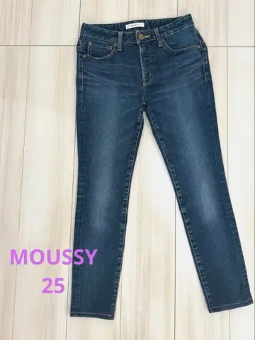 [ 즉시 구매 ok ] moussy 스키니 데님 25