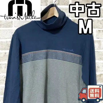 24시간 이내/선착순 중고 트래비스 매튜 남성용 모크넥 M 사이즈