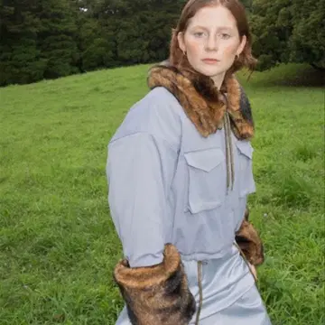 leinwande Fur Mittens Jacket