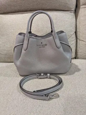 케이트 스페이드 그레이 핸드백