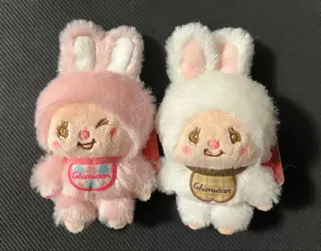 다이토 한정판 몽치치 푸치 마스코트 치무탄 2개 세트