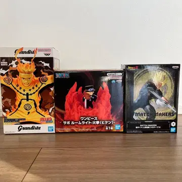 나루토 원피스 드래곤볼 피규어 세트