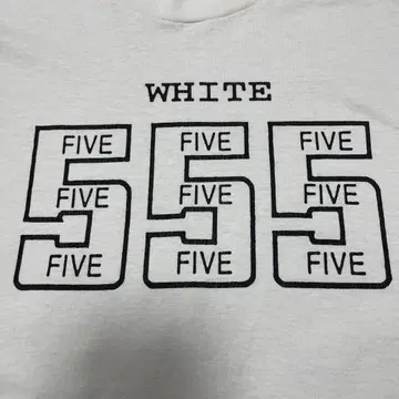 90s 555 넘버 엔젤 넘버 굿 레귤러 T셔츠