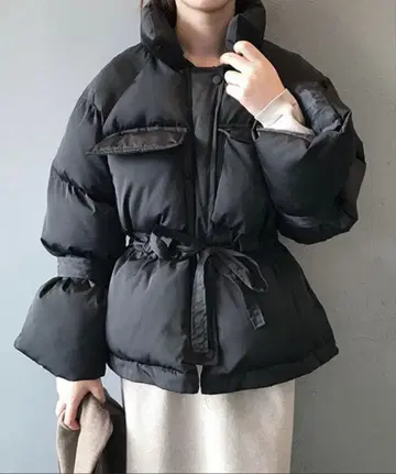 [ c.u.l ] 플레어 슬리브 다운 자켓