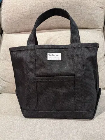 ORCIVAL 블랙 토트백