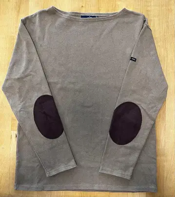 세인트 제임스 웨쌍 엘보 패치 브라운