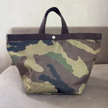 [ 새상품급 ] Herve Chapelier 카모플라쥬 토트백