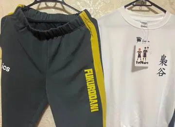 하이큐 후쿠로다니 고등학교 맨투맨 미사용 새상품 M 사이즈