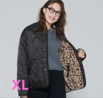 리버서블 퀼팅 블루종 보아 안감