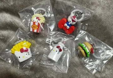 헬로키티 아메리칸 디자인 메지루시 액세서리 전 5종 컴프 세트