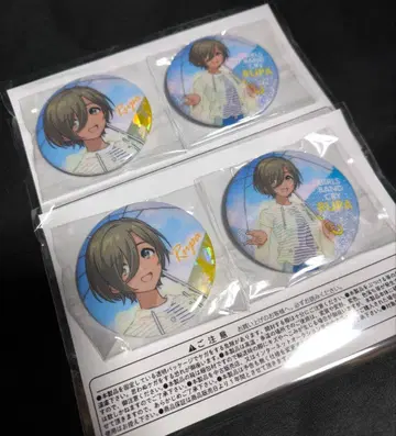 걸즈 밴드 클라이 가루쿠라 루파 캬라토 쿠지 캔뱃지