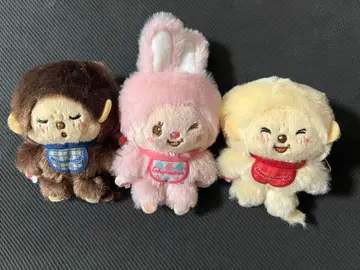 다이토 한정판 몽치치 침탄 쁘띠 마스코트 3개 세트