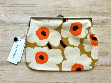 미사용 새상품 마리메꼬 marimekko 가마구치 파우치