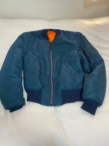 ALPHA MA-1 플라이트 자켓 레어 XS 90s 빈티지 USA제