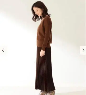 최종 가격입니다 데미룩스 빔즈 브라운 플러피 니트 스웨터