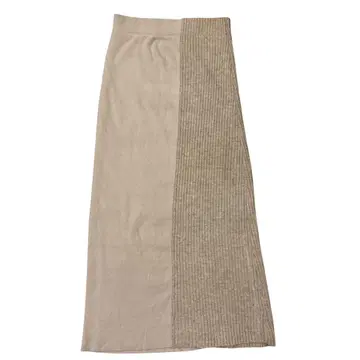 LAGUNAMOON 베이지 타이트 스커트 리브 M 사이즈