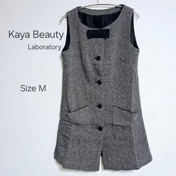 미사용 새상품 Kaya Beauty Laboratory 트위드 원피스