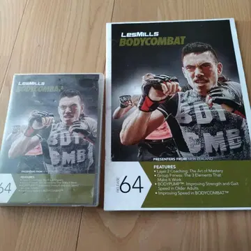 LES MILLS BODYCOMBAT 64 DVD와 자료