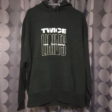 TWICE 2019 월드 ture LIGHT 후드티 L 사이즈
