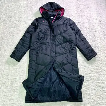 새상품급 Mizuno 미즈노 다운 롱 벤치 코트 블랙 XL