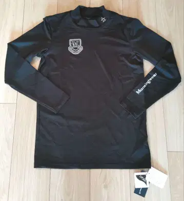 [택 포함 새상품] 먼싱웨어 언더셔츠 남성용 M 모크넥 블랙