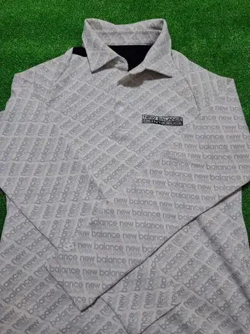 NEW BALANCE BS1N1960USA 긴팔 피케 셔츠 그레이