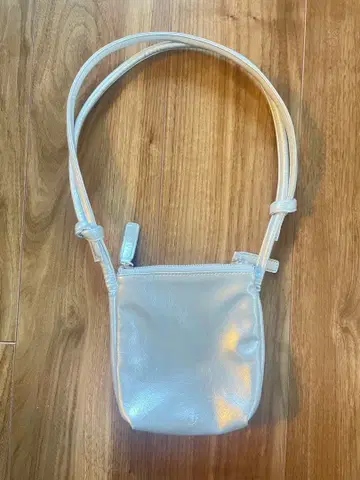 yeomim 미니 레이어드 백 (실버)