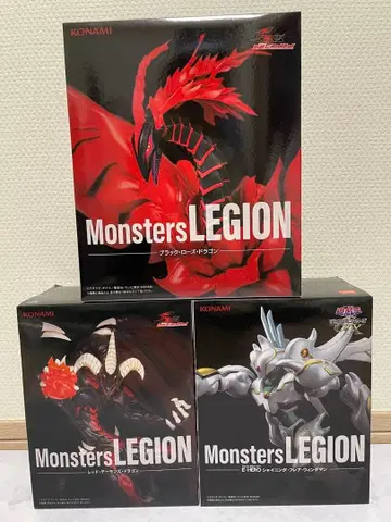 유희왕 듀얼몬스터즈 파이브디즈 3개 세트 피규어