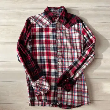 FranCisT.MOR.K.S 프란시스트모크스 체크 셔츠 사이즈 4