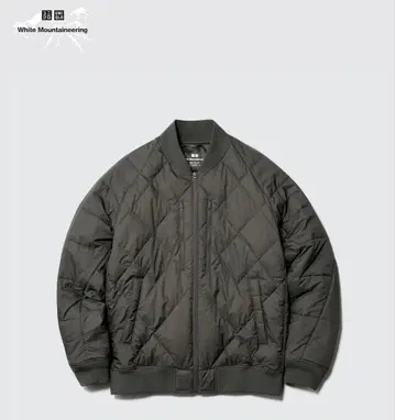 리사이클 하이브리드 다운 자켓 올리브 L 사이즈